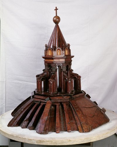 Modelo de la cúpula sobre el Duomo de Filippo Brunelleschi